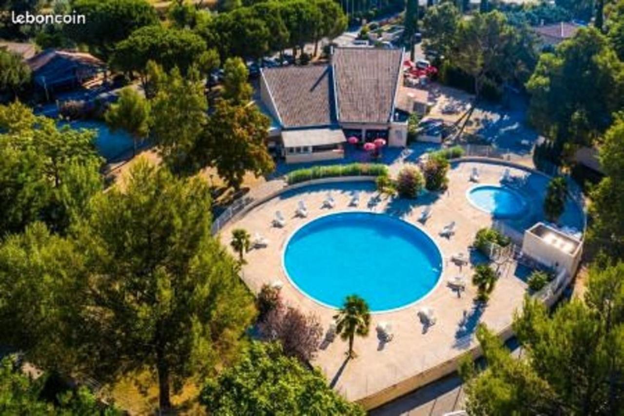 La Roque d'Anthéron - Mobile-home - 6 pers - 3 ch - Piscine Esterno foto